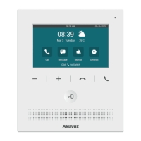 AKUVOX-C310S Monitor 4,3" Linux PoE