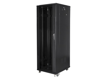 SZAFA INSTALACYJNA STOJĄCA 19" 37U 600X800 CZARNA LANBERG (FLAT PACK)
