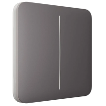 Ajax SoloButton (Dimmer) Grey – szary panel dotykowy ściemniacza LightSwitch, 98610.257.GR1