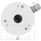 Tiandy TC-P54BM Uchwyt Kamery   - 2