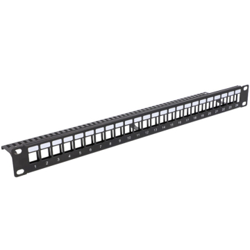 Vidiline R19-PP24 Panel Krosowy Patchpanel Rack 19