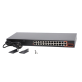 ViDi-F2422GE Switch 24PoE 100M 2RJ45 1G 2SFP 2.5G - 4