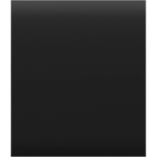 AJAX Button (black) CenterButton (1-gang/2-way)