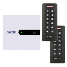 Zestaw Kontroli Dostępu Akuvox A094 na 2 czytniki i 2 wyjścia przekaźnikowe 2CS-V2 po Wiegand