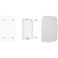 AJAX Keypad white - Fibra - 2