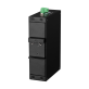 BCS-L-SP0801G-1SFP(2) - 9 portowy niezarządzalny Switch (PoE), 8 portów PoE 100Mbps, 1 port RJ-45 uplink Gigabit, - 3