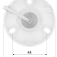 Tiandy TC-C34QN Kamera IP PoE 4 Mpx 2.8 mm Mikrofon - 4