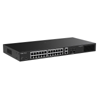 SWITCH POE RG-ES228GS-LP 24-PORTOWY + 2X UPLINK + 2X SFP REYEE