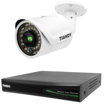 ZESTAW MONITORINGU TIANDY IP HD STARLIGHT