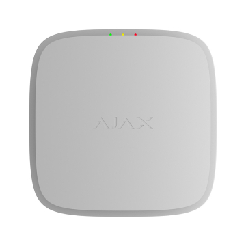 Bezprzewodowy Adresowalny Punktowy Czujnik Ciepła EN54 FireProtect (Smoke/Sounder) Biały