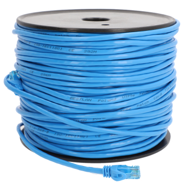 Patchcord BESTLAN kabel sieciowy LAN RJ-45 UTP kat. 5e Niebieski 100 metrów