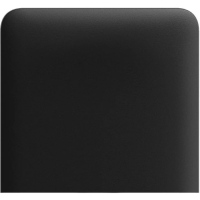 AJAX SideButton (1-gang) vertical (black) Pionowy Przycisk Boczny Ajax