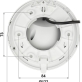 KAMERA AHD, HD-CVI, HD-TVI, PAL HAC-HDW1231TLMQ-A-0280B - 1080p 2.8   mm DAHUA - 3