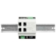 SWPS-4-11-DIN4 Switch PoE 4 portowy z wbudowanym zasilaczem na szynę TH35 - 4