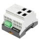 SWPS-4-11-DIN4 Switch PoE 4 portowy z wbudowanym zasilaczem na szynę TH35 - 3
