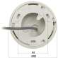 KAMERA AHD, HD-CVI, HD-TVI, PAL DS-2CE76K0T-LPFS(2.8MM) Smart Hybrid Light - 3K Hikvision - 2