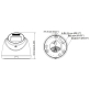 KAMERA AHD, HD-CVI, HD-TVI, PAL DS-2CE78U0T-LF(2.8MM) Smart Hybrid Light - 8.3   Mpx 4K UHD 2.8   mm Hikvision - 6