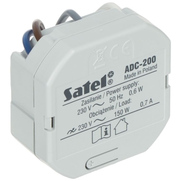 INTELIGENTNY ŚCIEMNIACZ OŚWIETLENIA ADC-200 BE WAVE 230   V AC SATEL