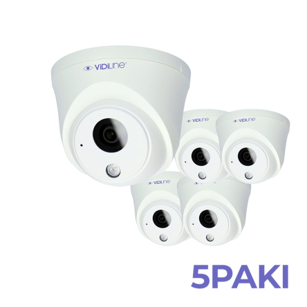 Kamera kopułkowa ViDi-IPC-32D 2Mpx Full HD Mikrofon slot microSD 2.8mm S+265 PoE cena za 1 szt. przy zakupie 5-paku