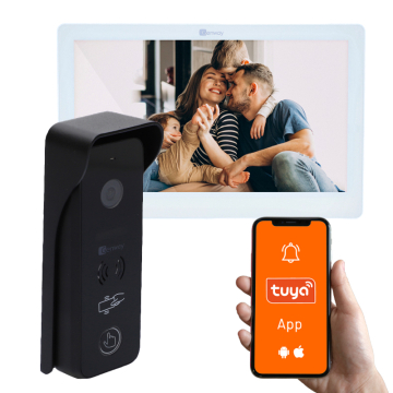 Genway F-S7V13-2W - Zestaw wideodomofonowy 2 żyłowy z monitorem dotykowym 7
