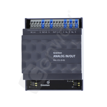 GRENTON ANALOG IN/OUT,DIN,TF-Bus,1-wire