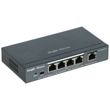 SWITCH POE RG-ES205GC-P 4-PORTOWY + 1X UPLINK REYEE