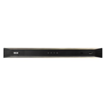 BCS-P-NVR3204-A-4K(4) - Rejestrator IP 32 kanałowy marki BCS Point. Przystosowany do współpracy z kamerami do 16 Mpx.