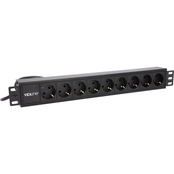 Vidiline R19-PDU9 Listwa zasilająca 3m Pdu Rack 19