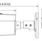 Kamera tubowa Dahua HAC-HFW1500D-0360B-S2 5 Mpx 3.6 mm - 5