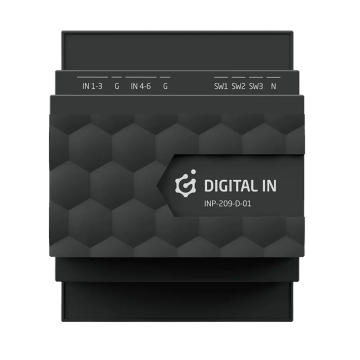 DIGITAL IN DIN - MODUŁ WEJŚĆ CYFROWYCH 2.0
