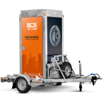 BCS MOBILCAM Mobilna wieża obserwacyjna - Mobilny Monitoring
