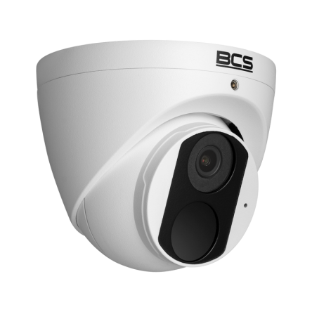 BCS-P-EIP14FSR3 - (BCS-P-EIP1-4MWSIR3-F-M)
Kamera IP kopułowa 4Mpx z obiektywem stałoogniskowym 2.8mm, przetwornik 1/3