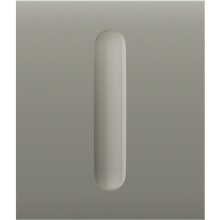 Ajax CenterButton (Dimmer) Olive – oliwkowy panel dotykowy ściemniacza do ramki wielokrotnej LightSwitch, 98590.256.OL1