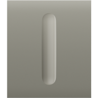 Ajax CenterButton (Dimmer) Olive – oliwkowy panel dotykowy ściemniacza do ramki wielokrotnej LightSwitch, 98590.256.OL1