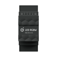 LED RGB DIN MODUŁ STEROWNIKA OŚWIETLENIA LED RGBW
