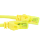 BestLan Patchcord Kabel sieciowy UTP RJ45 Kategoria 5e Żółty 0,5m - 2