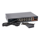 Vidiline VIDI-F1622GBL Switch 16x PoE 100mb/s 2x Rj45 Uplink 2x SFP - 3