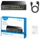 SWITCH POE FS1006P 4-PORTOWY CUDY - 2