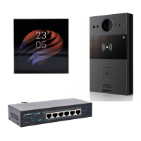Akubela Zestaw Wideodomofonowy PoE Panel Akuvox R20A + Centrum Domowe PS51