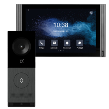 Zestaw Wideodomofonowy Jednorodzinny Akuvox Panel X910S + Monitor S567G Android PoE Wi-Fi