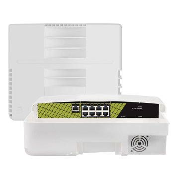 Vidiline VIDI-FZW0801 Switch Ai w Obudowie naściennej 9-port 8x PoE