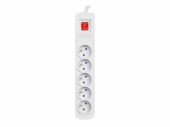 LISTWA ZASILAJĄCA ARMAC ARC5 3M 5X 230V PL SZARA