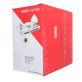Kabel skrętka  UTP CAT 5e drut CU Premium CPR Eca Fluke test - 305m - 8