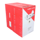 Kabel skrętka  UTP CAT 5e drut CU Premium CPR Eca Fluke test - 305m - 7