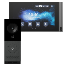 Zestaw Wideodomofonowy Jednorodzinny Akuvox Panel X910S + Monitor S562W Linux PoE Wi-Fi