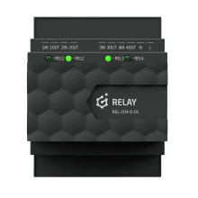 RELAY 4HP DIN MODUŁ WYJŚĆ PRZEKAŹNIKOWYCH 2.0