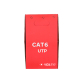 KABEL SKRĘTKA UTP CAT 6 DRUT CU ECA- 1m - 8