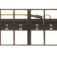 PP-48/FX/C Patch Panel Keystone - 2