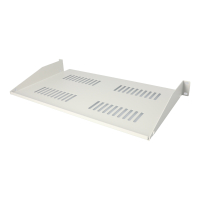 Półka RACK 19" 1U ViDiLine VIDI-R19-P267-1U-SZ 266,7 mm szara