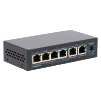 Vidiline VIDI-F0420F-EXT Switch 4x PoE 100mb/s 2x Rj45 100mb/s 60w